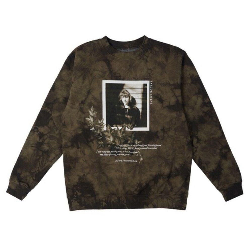 Your Ivy Grows Crewneck Taylor Swift Official Merch Green